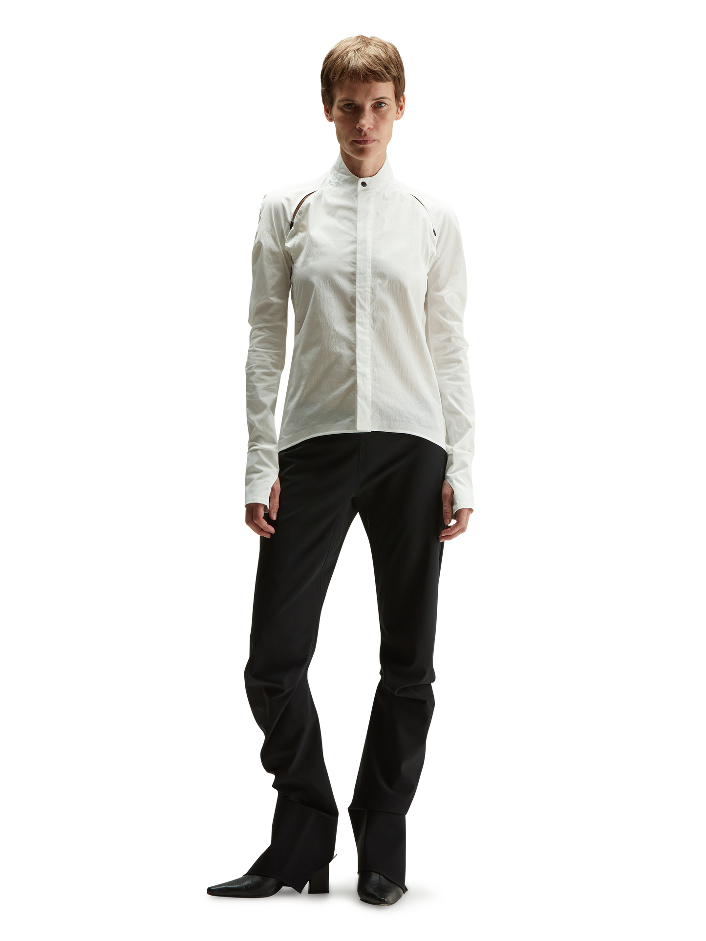 Long Sleeve Zip Shirt