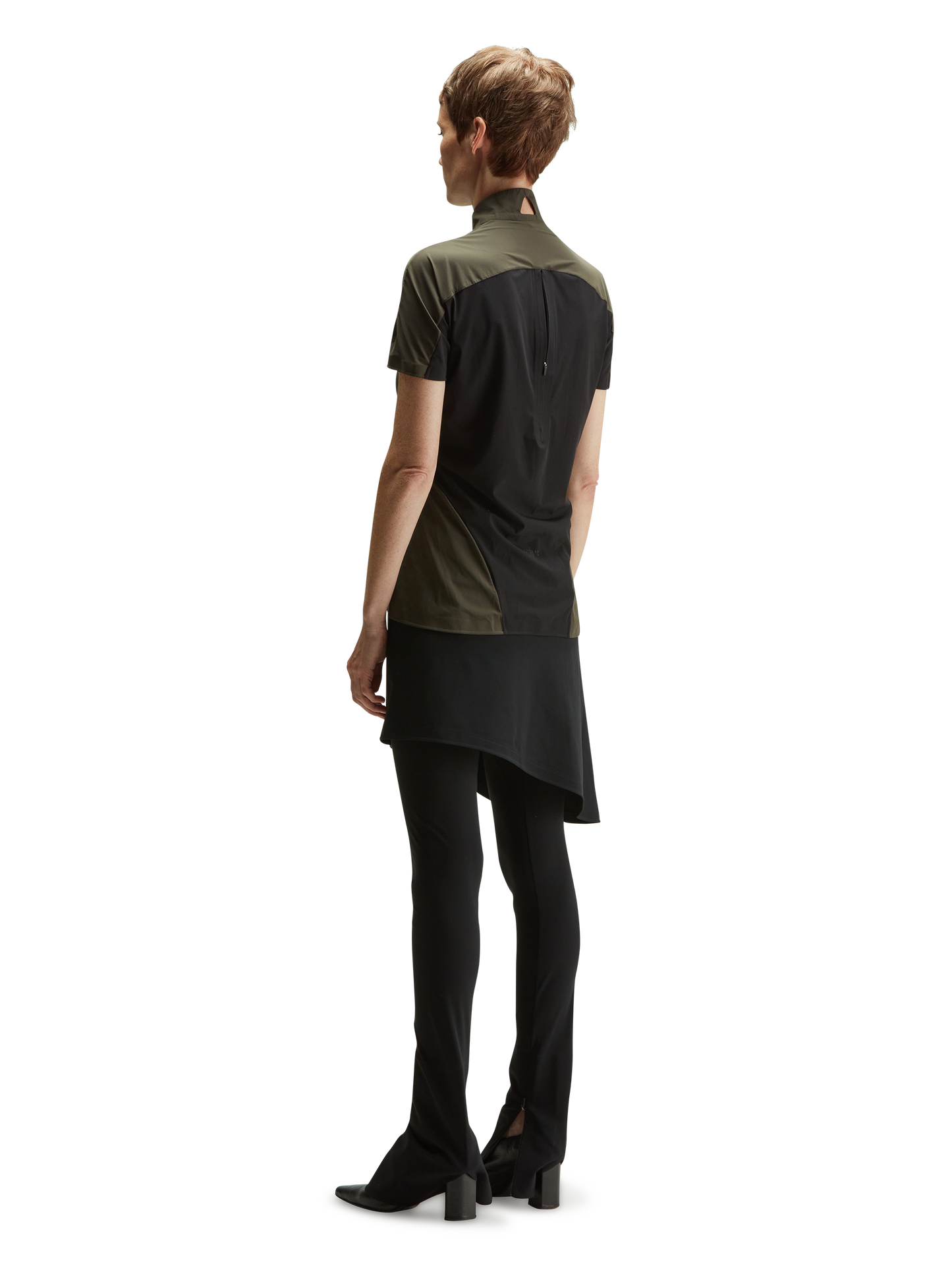 Short Sleeve Zip Shirt