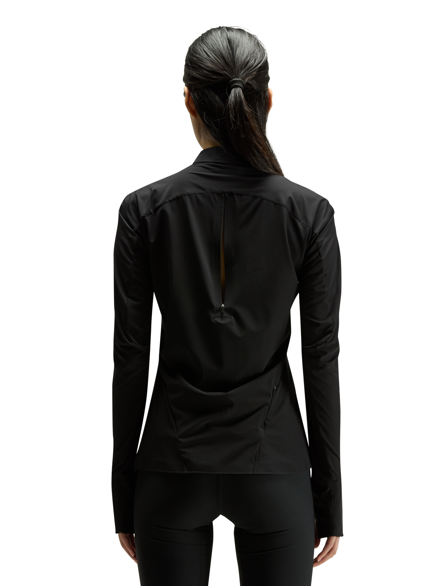 Long Sleeves Zip Shirt