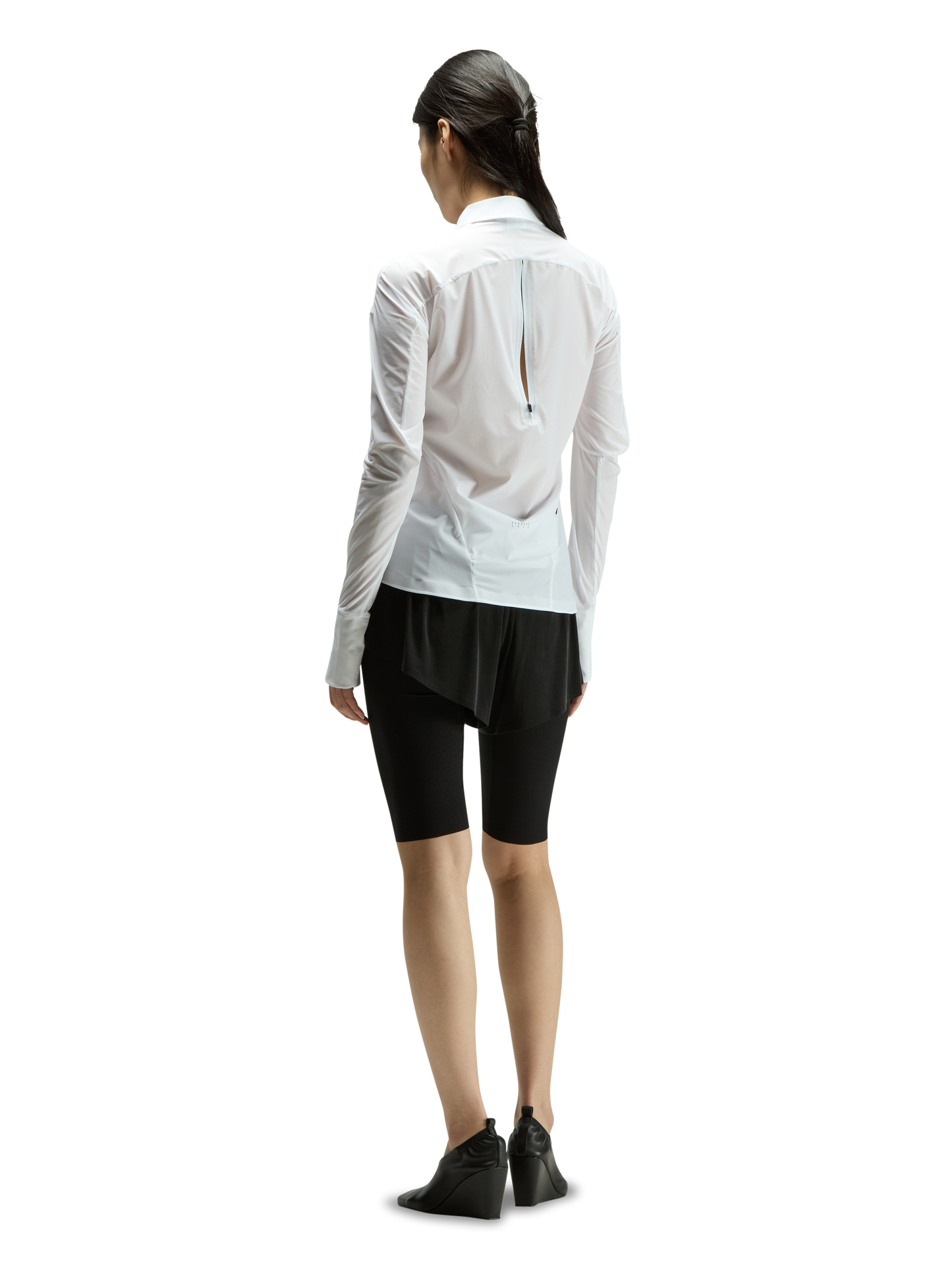 Long Sleeves Zip Shirt