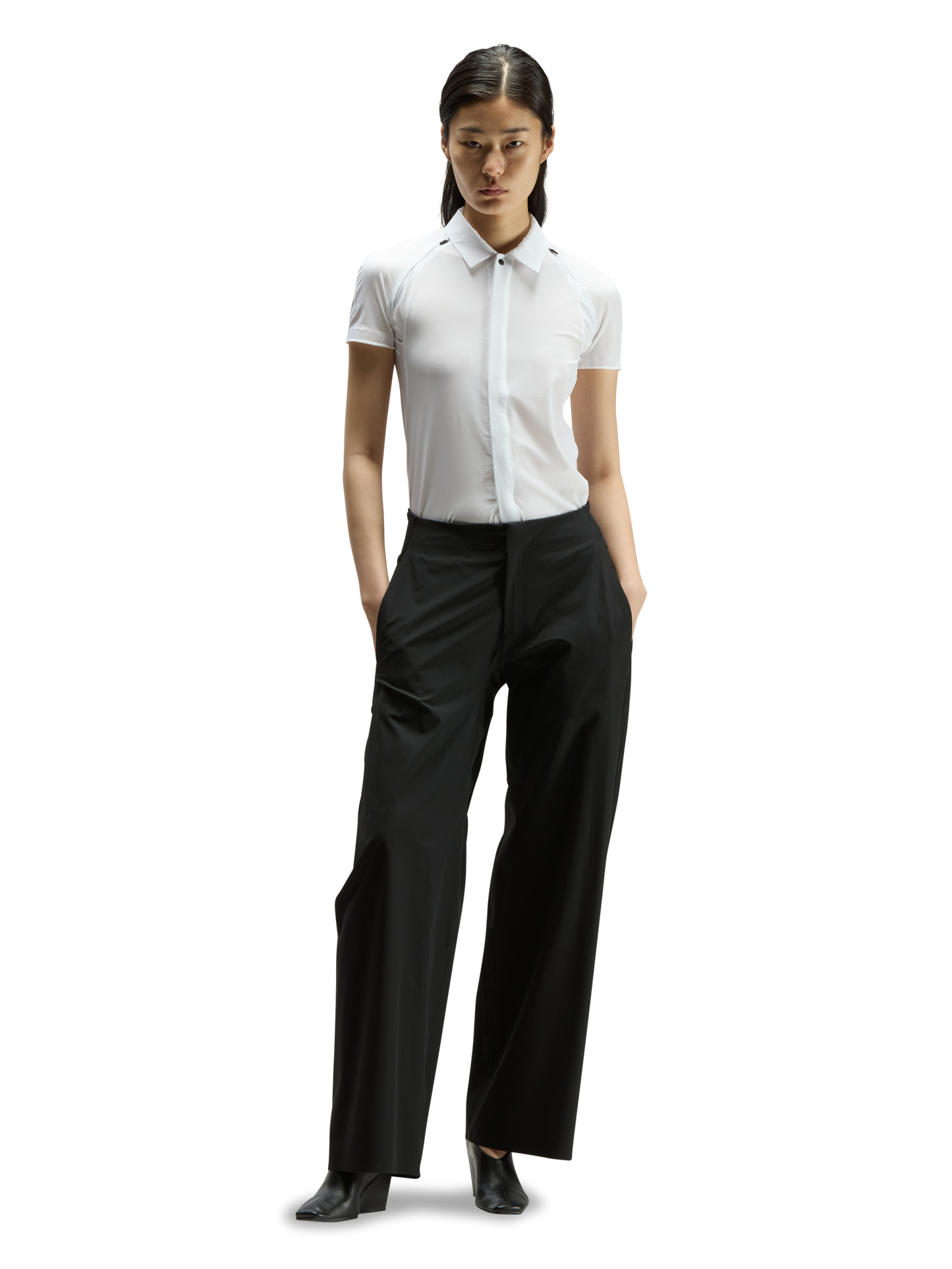 Short Sleeve Zip Shirt